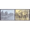 Færøerne 2005, En venlig Okkupation  nr. 535-36 komplet postfrisk