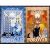 Færøerne 2005, Julefrimærker  nr. 537-38 komplet postfrisk