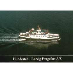 3390. Hundested. Landkort, brugt