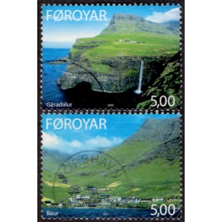 Færøerne 2003, Bygder AFA nr. 460-1 komplet postfrisk