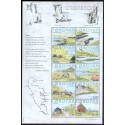 Færøerne 2003, Malerier af Øen Suduroy  AFA nr. 467-76 miniark postfrisk