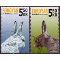 Færøerne 2005, Den Færøerske Hare  nr. 520-1 komplet postfrisk