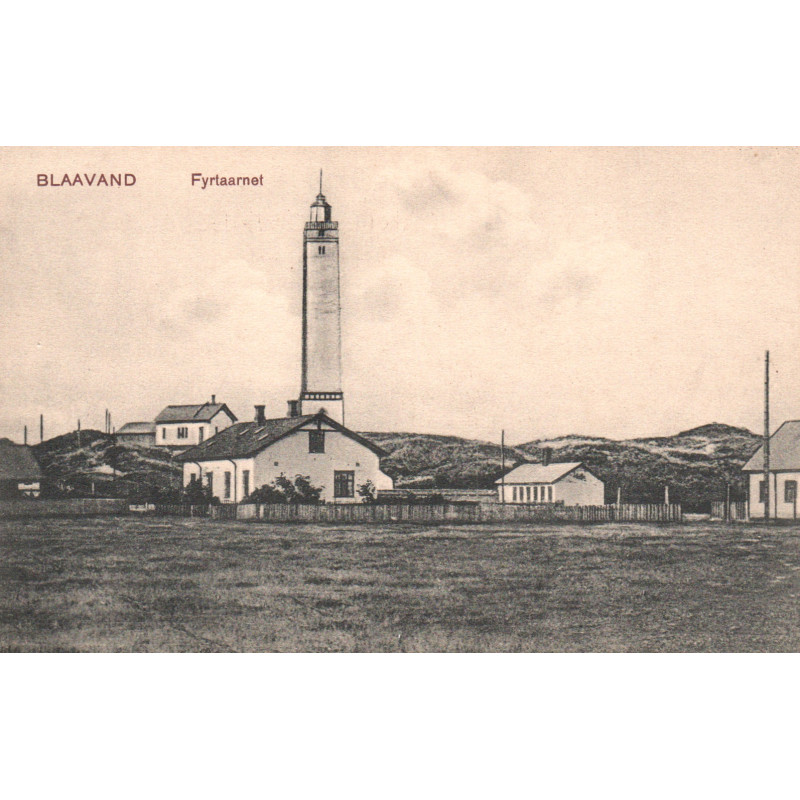 Blaavand. Fyrtaarnet, ubrugt