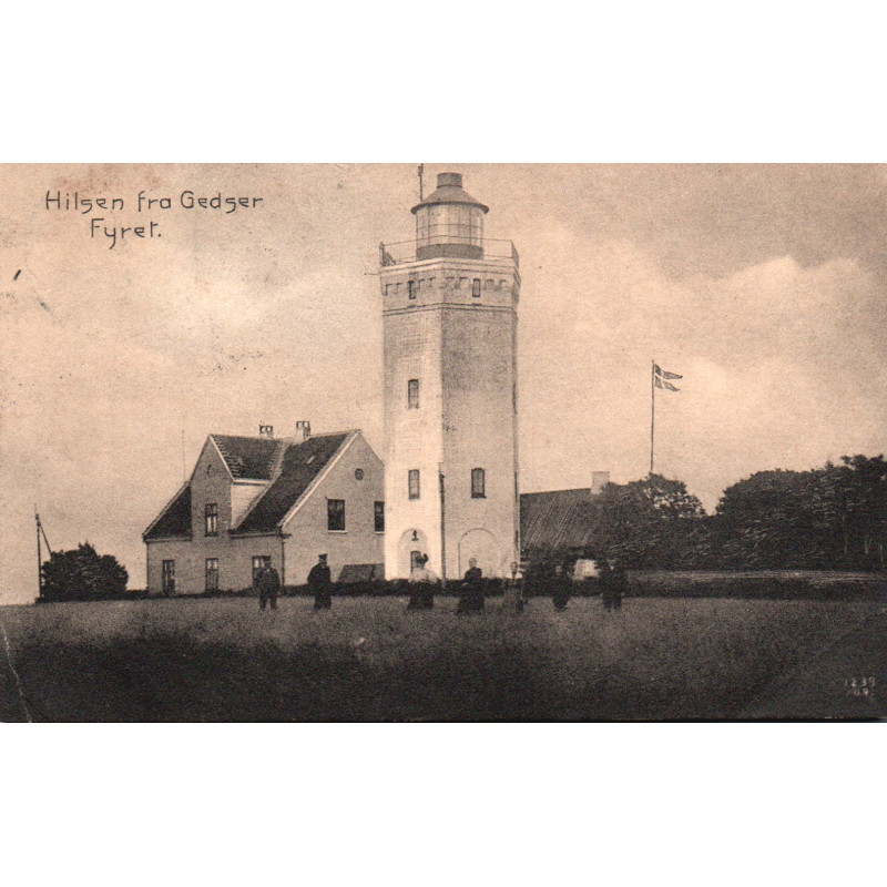 Gedser, Fyret, Hilsen fra, brugt