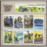 Færøerne 2007. 8x 7,50, kr. Fattigmandsære miniark. AFA nr. 591-8 postfrisk stemplet