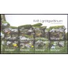 Færøerne 2007. 8x 5,50 Kr. Livet i et stengærde miniark.  AFA nr. 607-14 postfrisk stemplet