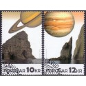 Færøerne 2009. 10,00-12,00 Kr. Europamærker / CEPT AFA nr. 674-5 postfrisk stemplet