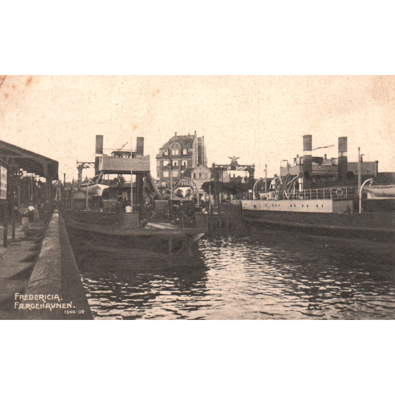 Fredericia. Færgehavnen, brugt