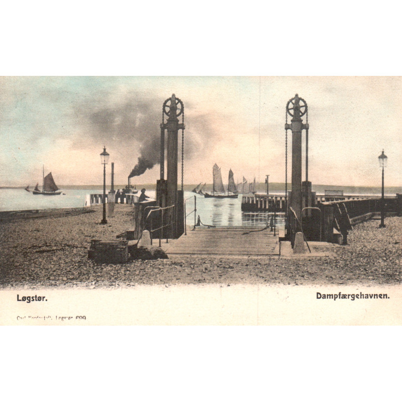 Løgstør. Dampfærgehavnen, brugt