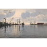 Letland. Libau, Hafen, unused