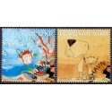 Færøerne 2010. 10,00-12,00 Kr. Europamærker / CEPT. AFA nr. 696-7 postfrisk stemplet