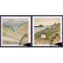 Færøerne 2010. 18,00-24,,00 Kr. De færøerke fraver. AFA nr. 698-9 postfrisk stemplet