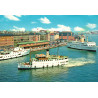 København. Turistbåde ved Havnegade, ubrugt