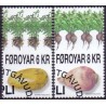 Færøerne 2010. 6,00-8,00 Kr. Kartofler og roer. AFA nr. 704-05 postfrisk stemplet