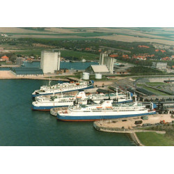 M/F Heuss, Deutschland og Carstens i rødby færgehavn, ubrugt