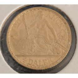 DWI-Dansk Vestindien 20 franc 1904 guld