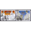 Færøerne 2011. 6,00-16,00 Kr. Traditionelle kvindefag. AFA nr. 709-10 postfrisk stemplet