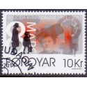 Færøerne 2011. 10,00 Kr. Den Internationale kvindedag. AFA nr. 708 postfrisk stemplet
