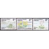 2005. 0,75-8,25 Kr. Spiselige planter II. AFA nr. 455-57 postfrisk stemplet