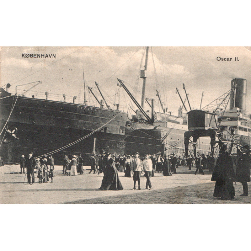 S. S. Oscar II, København-New York, ubrugt