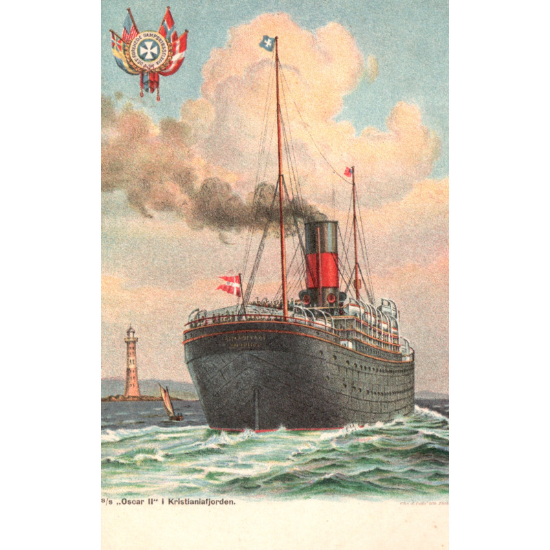 S. S. Oscar II, i Kristianiafjorden, ubrugt