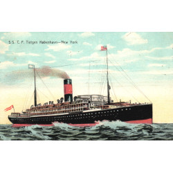 S/S C. F. Tietgen, København- New York, brugt