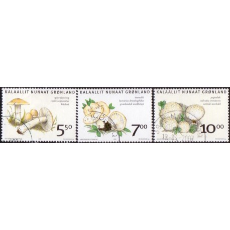 2006. 5,50-10,00. Spiselige svampe i Grønland II. AFA nr. 470-2 postfrisk stemplet