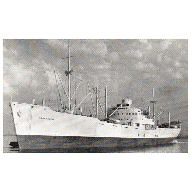 Sverige. M/S Krageholm, ubrugt