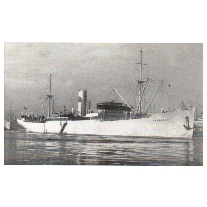 Sverige. M/S Vasaholm, ubrugt