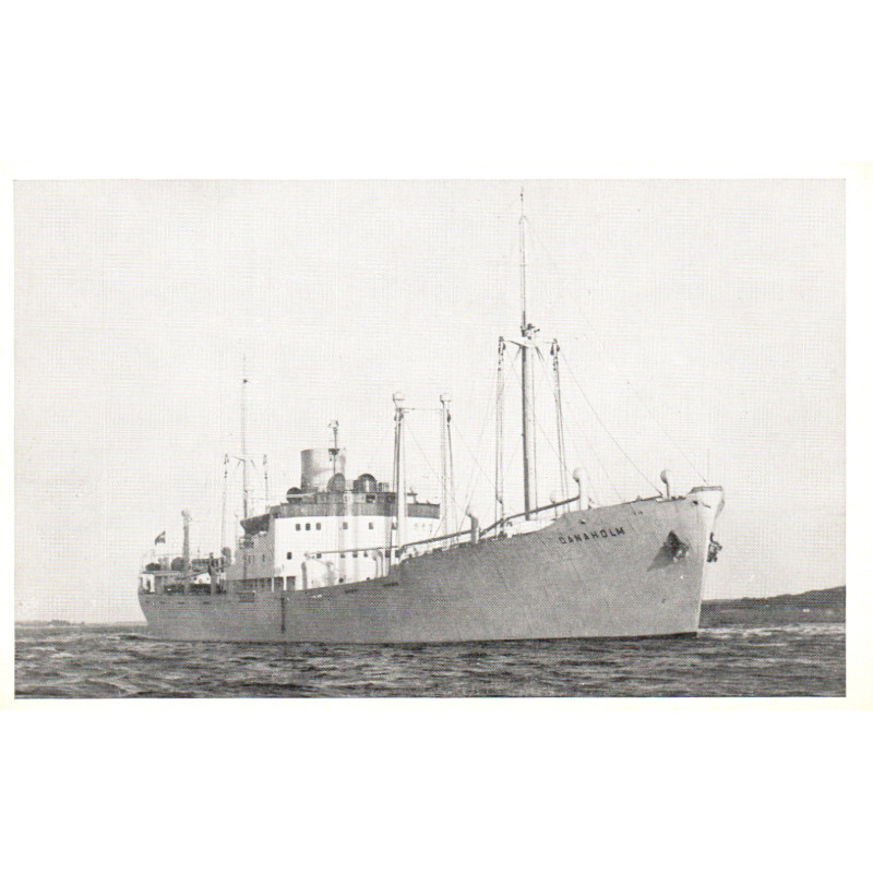 Sverige. M/S Danaholm, ubrugt