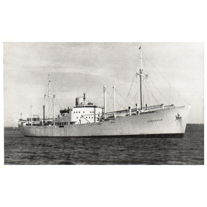 Sverige. M/S Uddeholm, ubrugt