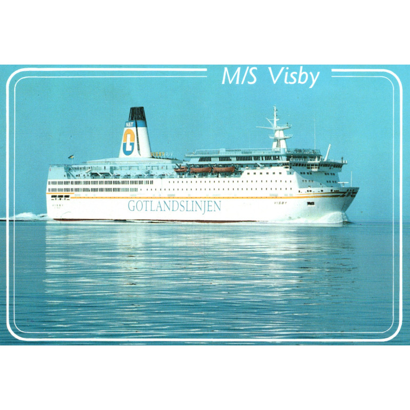 Sverige. M/S Visby, ubrugt