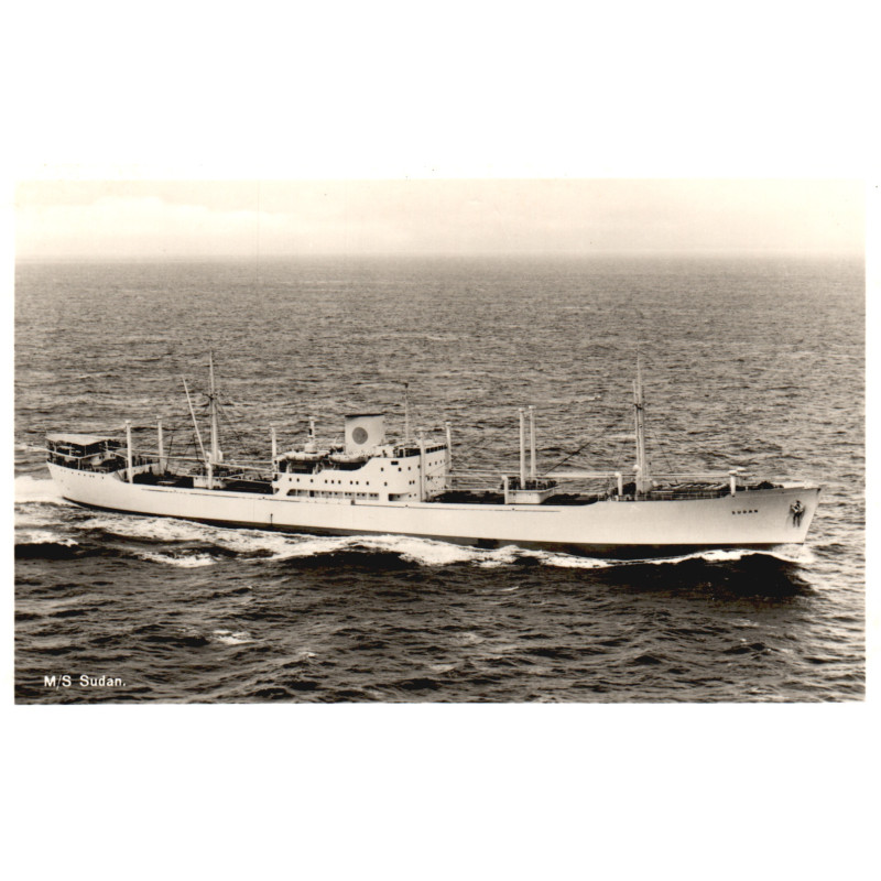 Sverige. M/S Sudan, ubrugt
