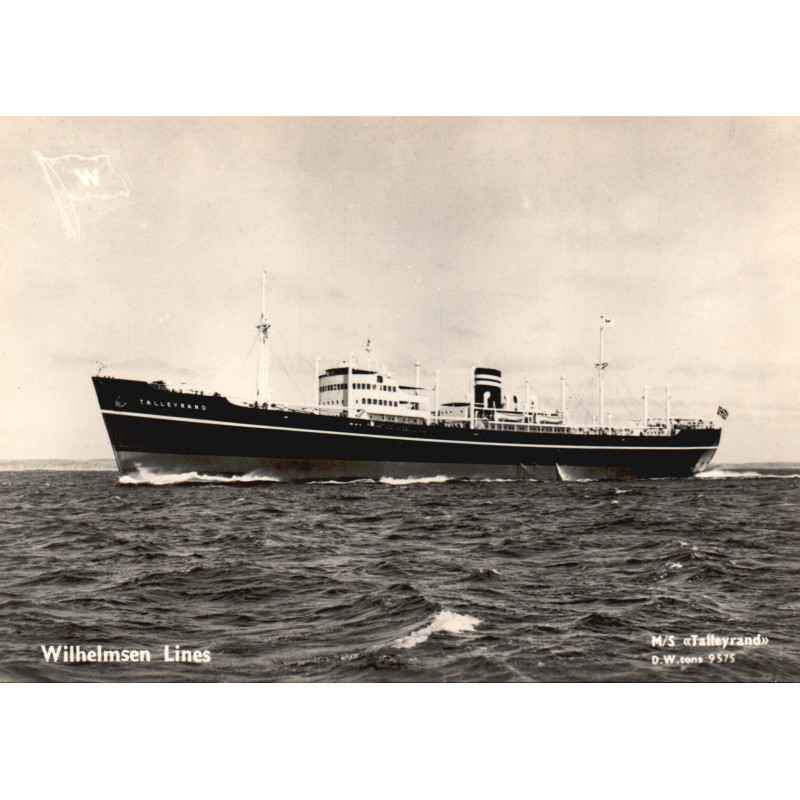 Norge. Wilhelmsen Lines. M/S Tallyrand, ubrugt