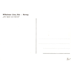 Norge. Wilhelmsen Lines. M/S Tagaytay, ubrugt