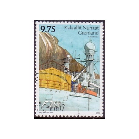 2006. 9,75 Kr. Galathea III. AFA nr. 476 postfrisk stemplet