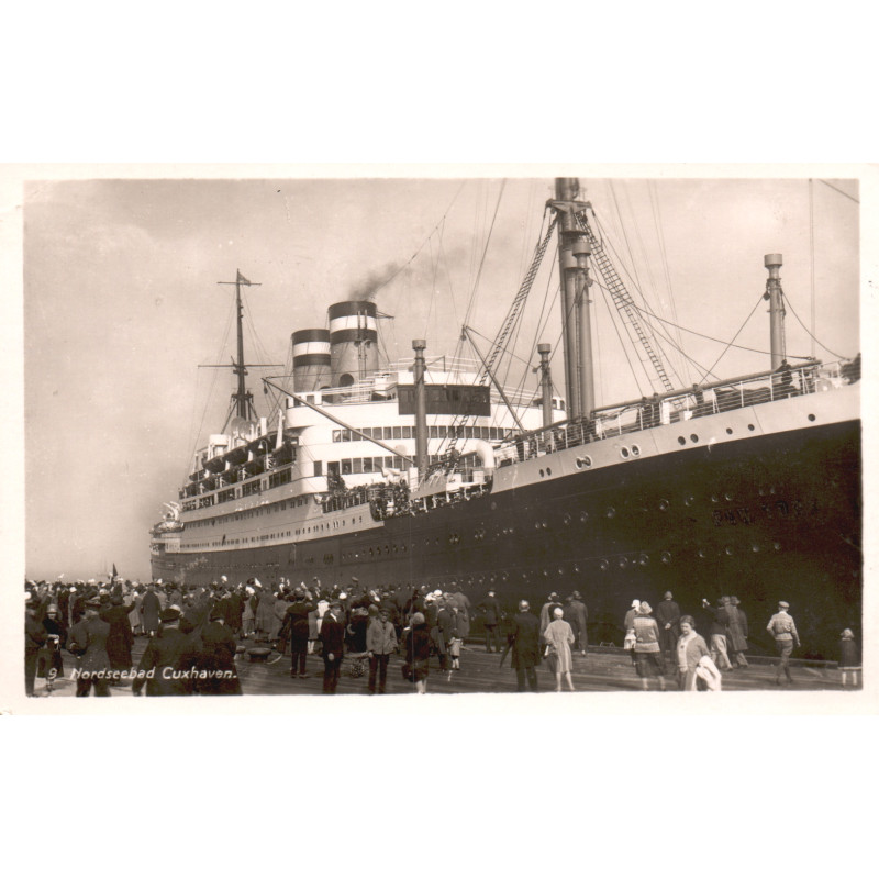 Tyskland. Hapag Dampfer "New York", used