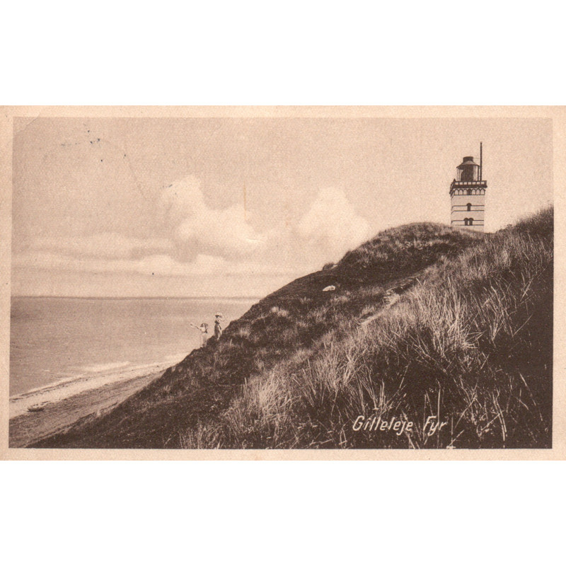 Gilleleje. Havnefyret, brugt