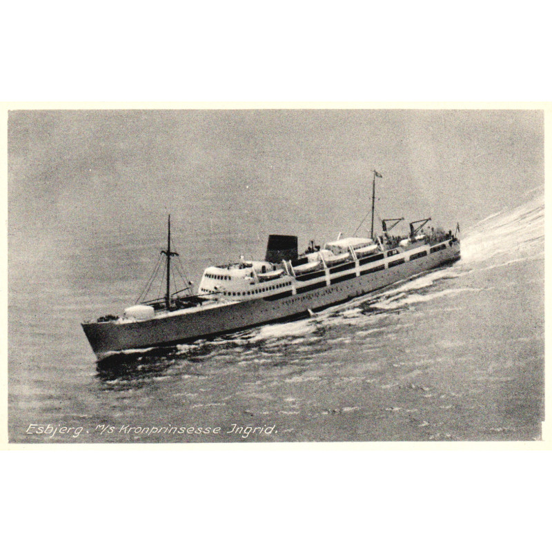 Esbjerg. M/S Kronprinsesse Ingrid, ubrugt