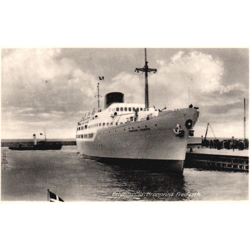 Esbjerg. M/S Kronprins Frederik, ubrugt