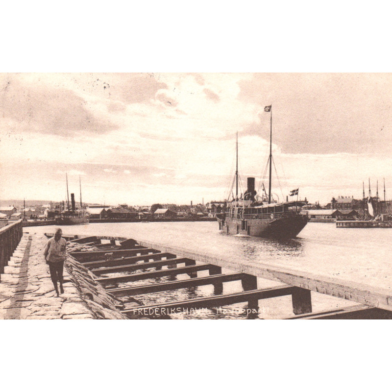 Frederikshavn. Havneparti, brugt