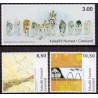 2007. 3,00-10,50 Kr. Moderne kunst I. AFA nr. 493-5 postfrisk stemplet