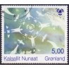 2009. 5,00 Kr. Global opvarmning. AFA nr. 528 postfrisk stemplet
