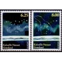 2009. 6,25-8,00 Kr. Europamærker / CEPT. AFA nr. 531-2 postfrisk stemplet