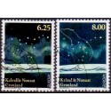2009. 6,25-8,00 Kr. Europamærker / CEPT. AFA nr. 531-2 postfrisk stemplet
