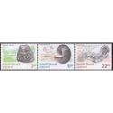 2009. 2,00-22,00 Kr. Forsiler i Grønland. AFA nr. 533-5 postfrisk stemplet