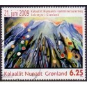 2009. 6,25 Kr. Selvstyre i Grønland. AFA nr. 543 postfrisk stemplet