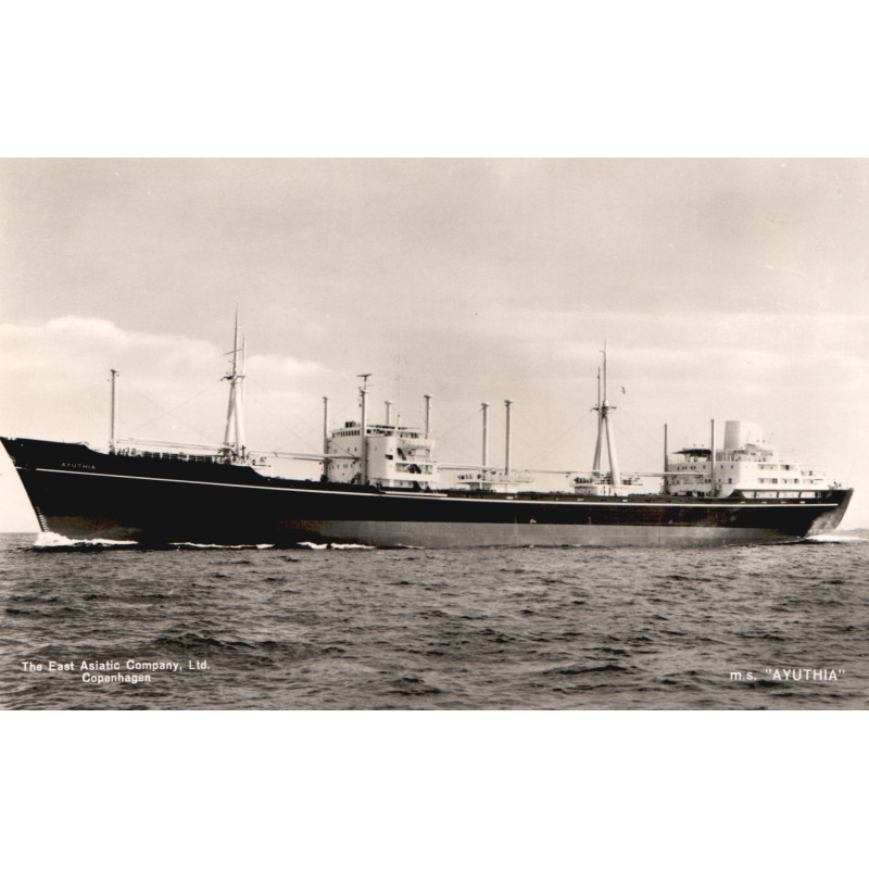 EAC/ØK. M/S AYUTHIA, ubrugt