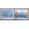 2010. 7,00-8,50 Kr. Norden ved havet.  AFA nr. 563-4 postfriskk stemplet