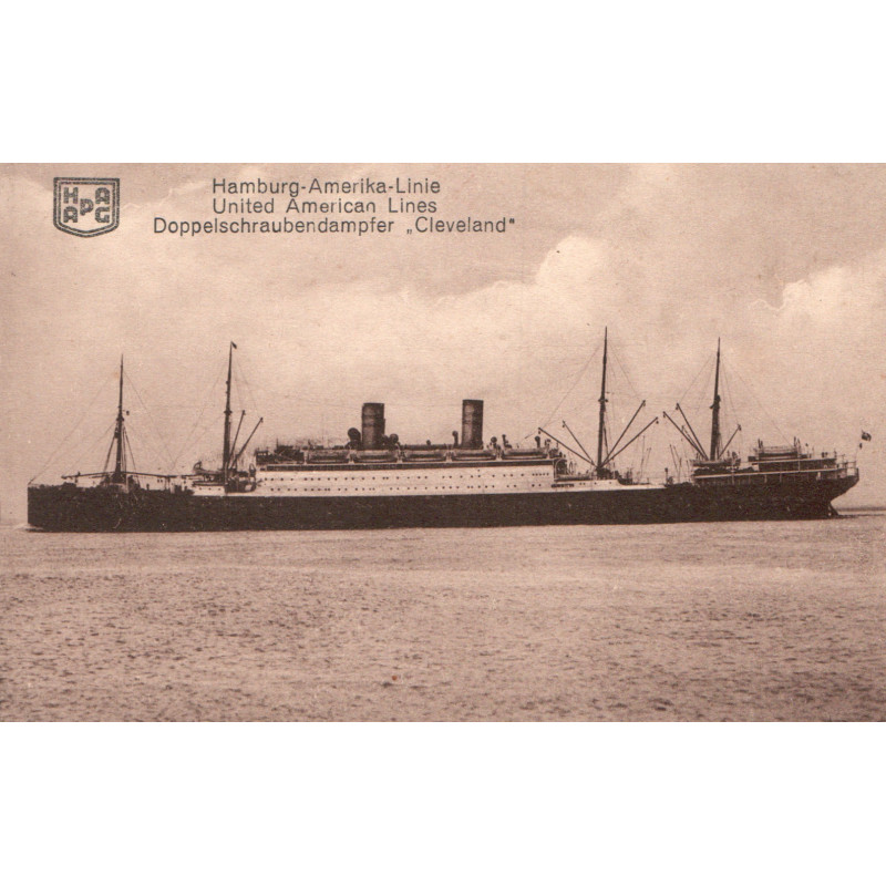 HAPAG. P. D. CLEVELAND, ubrugt